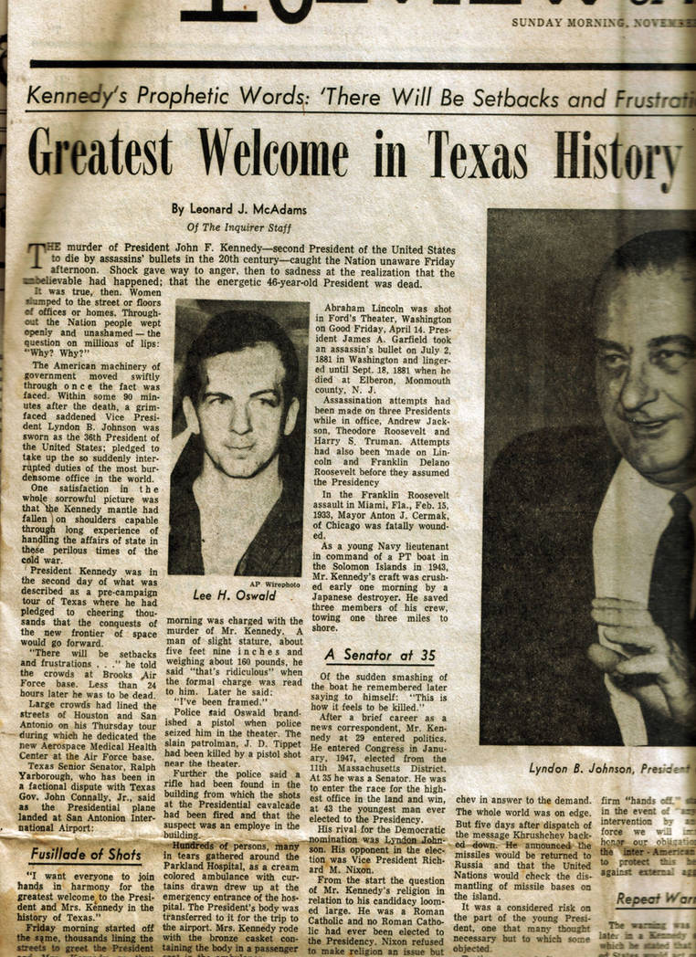 headline-nov-1963 by lebstock