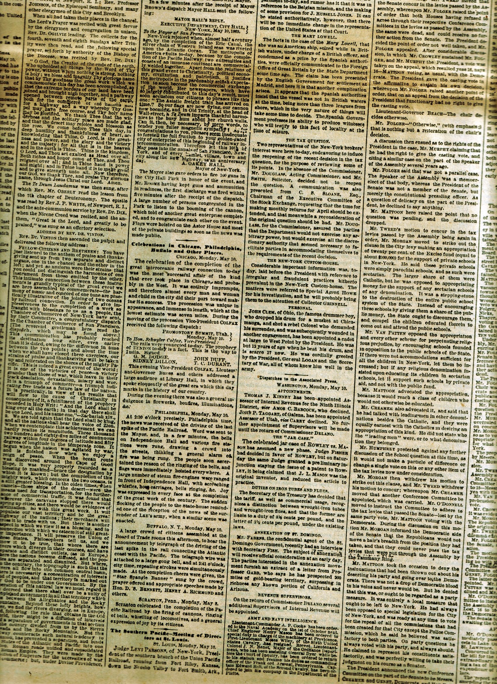 headline-may 1869 by lebstock