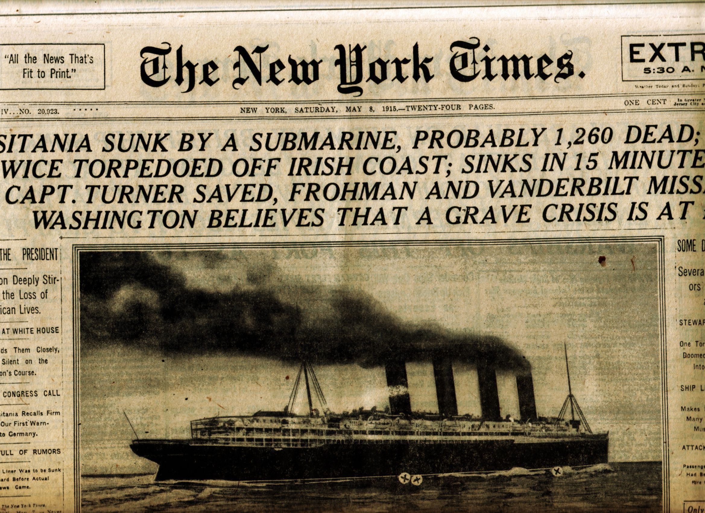 headline may 1915 by lebstock