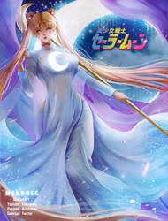 Sailor Moon wearing Ao Dai by minnhsg