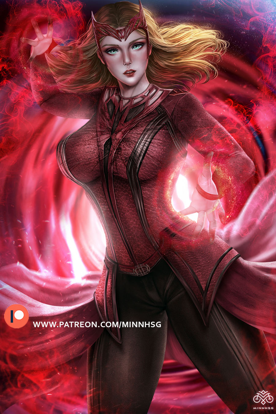 Scarlet Witch Icon 2 by ChaoticMonarch on DeviantArt