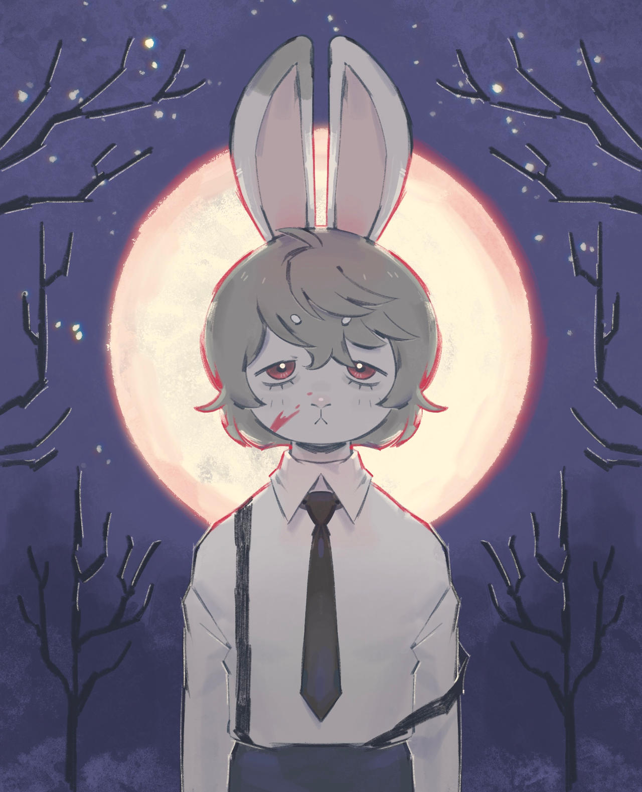 The Rabbit Boy Bunny boy by keylimepie37 on DeviantArt