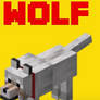 Minecraft tamed wolf  foxy wolf