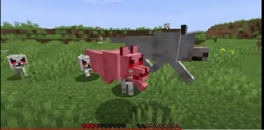 Never attack a wolf in Minecraft! by LailahPluto8 on DeviantArt