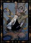 tarot, the lovers by bluefooted