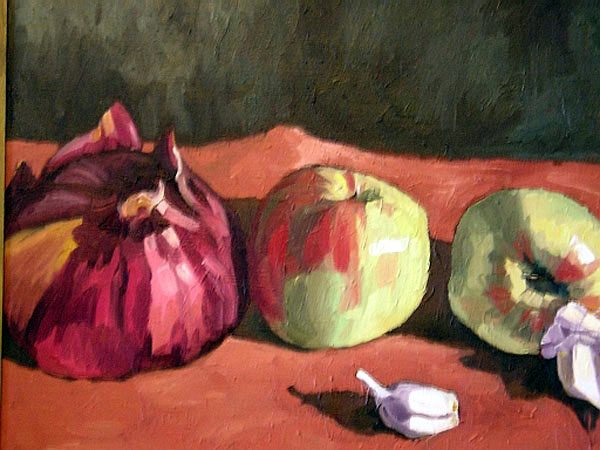 Still Life with Onions