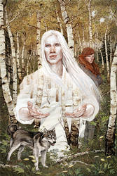 Cover illustration for Catskin by Artemis Grey