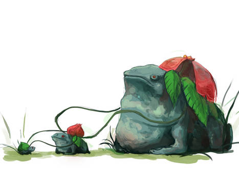 Bulbasaur - Ivysaur - Venusaur