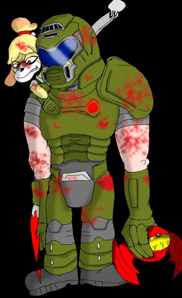 Doomguy Mario Doom guy by GTC1991 on DeviantArt