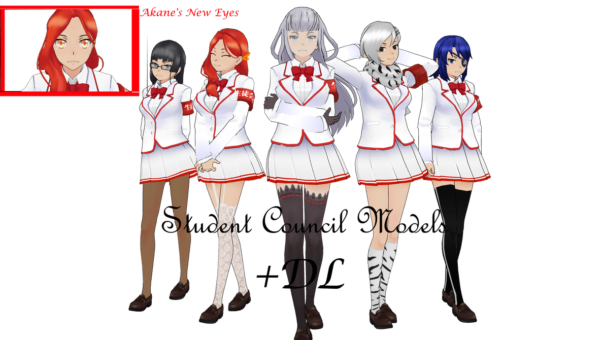 Student Council Model Student Council Models DL by KoalaMMD on DeviantArt