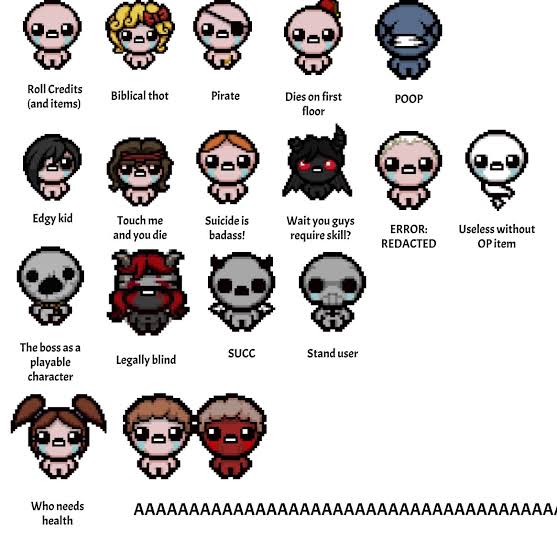 Issac R Key Meme The binding of isaac meme by ZackG2311 on DeviantArt