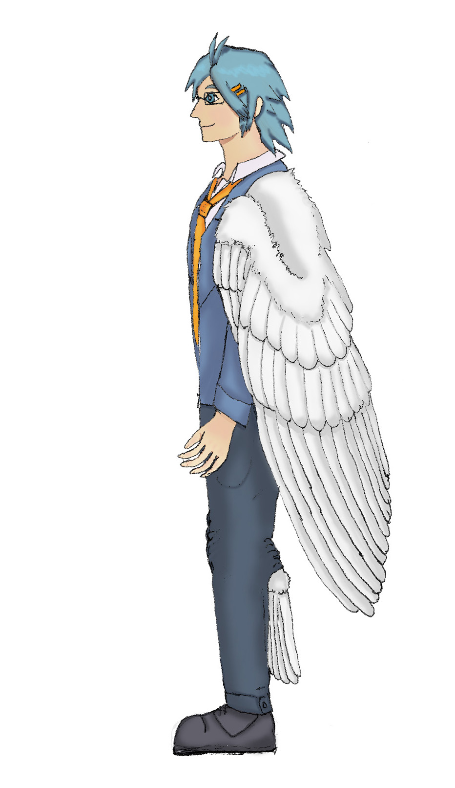 Winged Humanoid by Joysweeper on DeviantArt