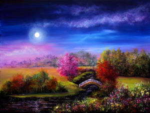 Bridge to Springtime by AnnMarieBone Bridge to Springtime by AnnMarieBone