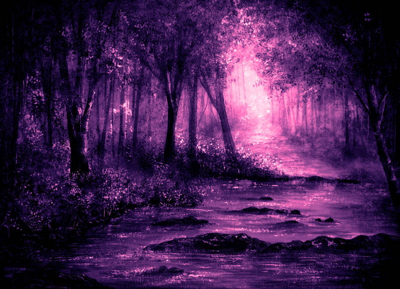 PAINTING: Life's a River by AnnMarieBone