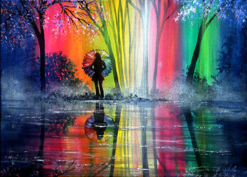 Rainbow Wish by AnnMarieBone