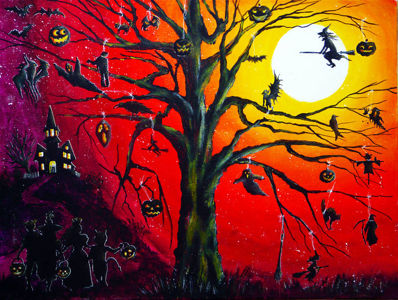 Happy Halloween by AnnMarieBone