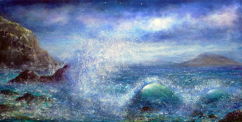 Over the Waves by AnnMarieBone