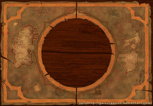 Hearthstone Box - Map of Azeroth