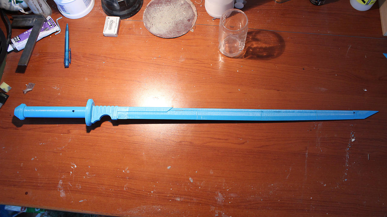 Deathstroke cosplay - 3D printed sword by CassiusProps on DeviantArt