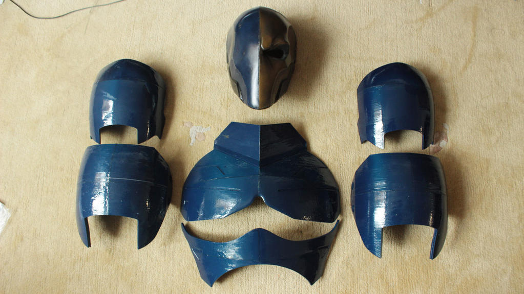 Deathstroke cosplay - 3D printed armor parts I