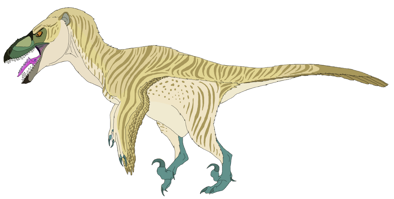 Rick Raptor Rick the Utahraptor (gift art for MightyRaptor) by Patchi1995 on DeviantArt