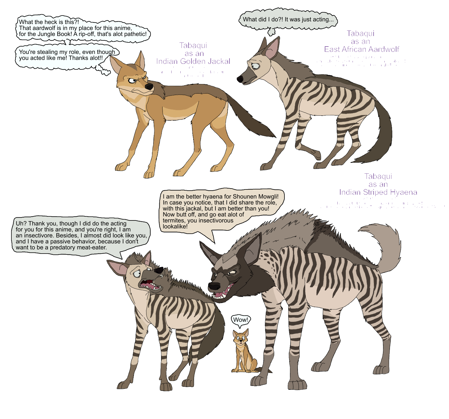 Clash of Three Tabaquis by Patchi1995 on DeviantArt