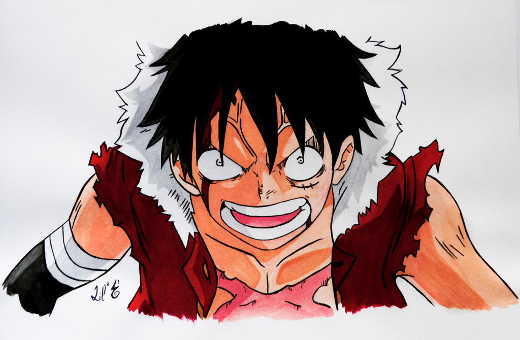 ::Oldraw:: Luffy