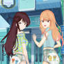 Chizuru and Marin Kitagawa in Diapers