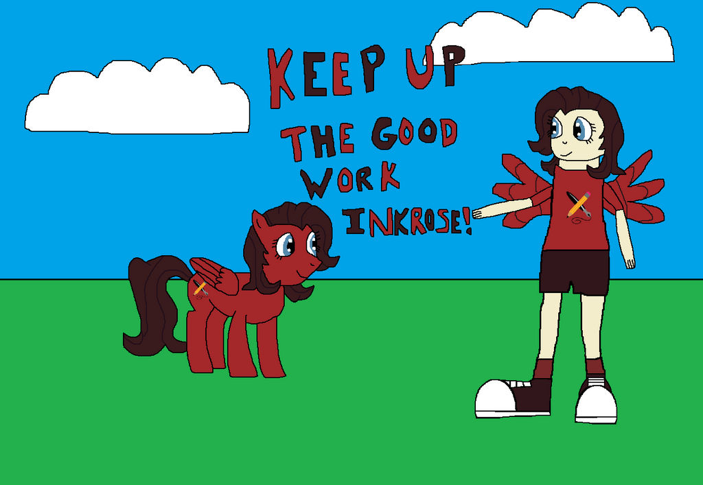 Mlp Ink Rose Deviantart MLP: Keep Up The Good Work Ink Rose! by EmeraldBlast63 on DeviantArt