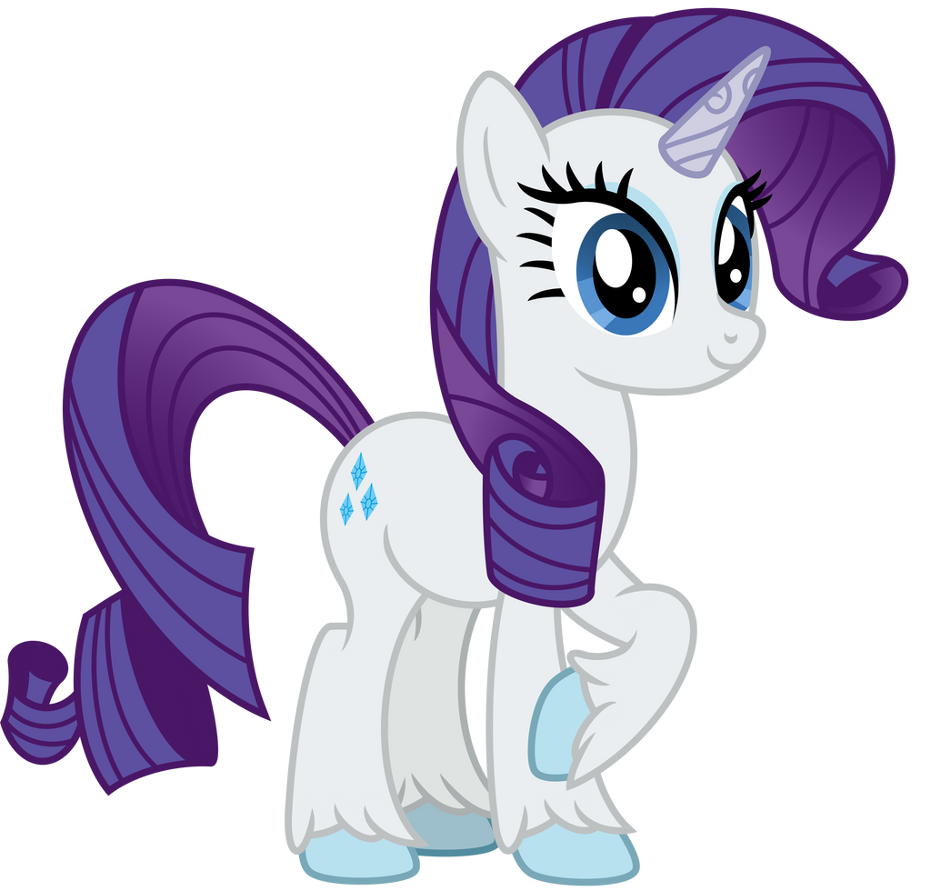 Modernized Rarity by EmeraldBlast63 on DeviantArt