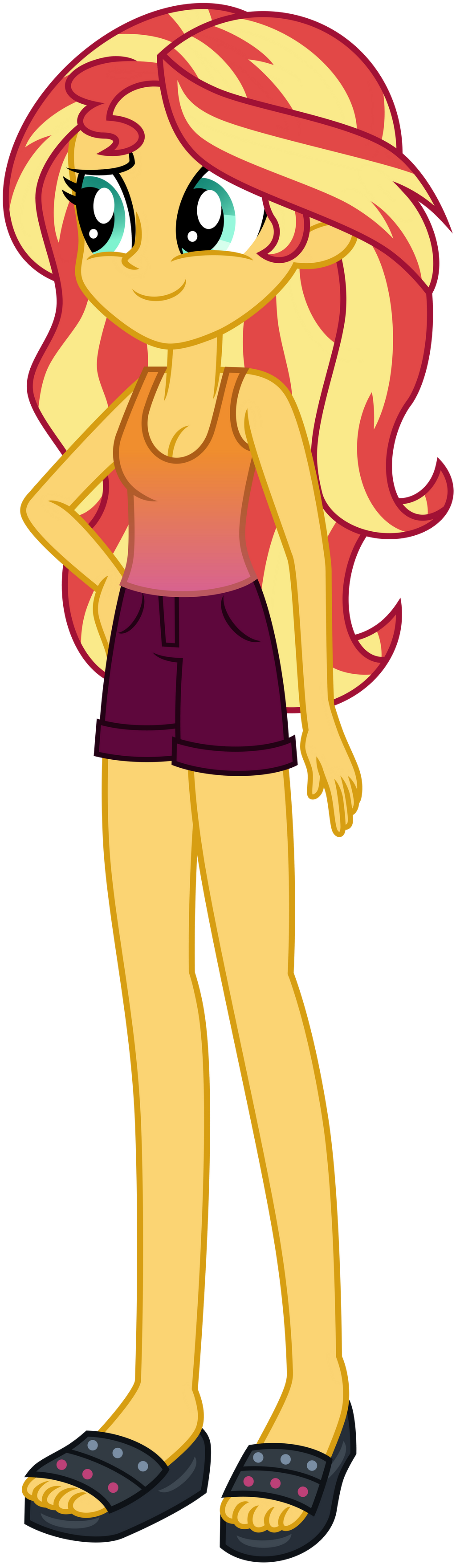 Summer Fashion Sunset Shimmer by EmeraldBlast63 on DeviantArt