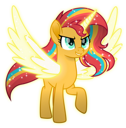 Sunset Shimmer Day - Sunnycorn by EmeraldBlast63