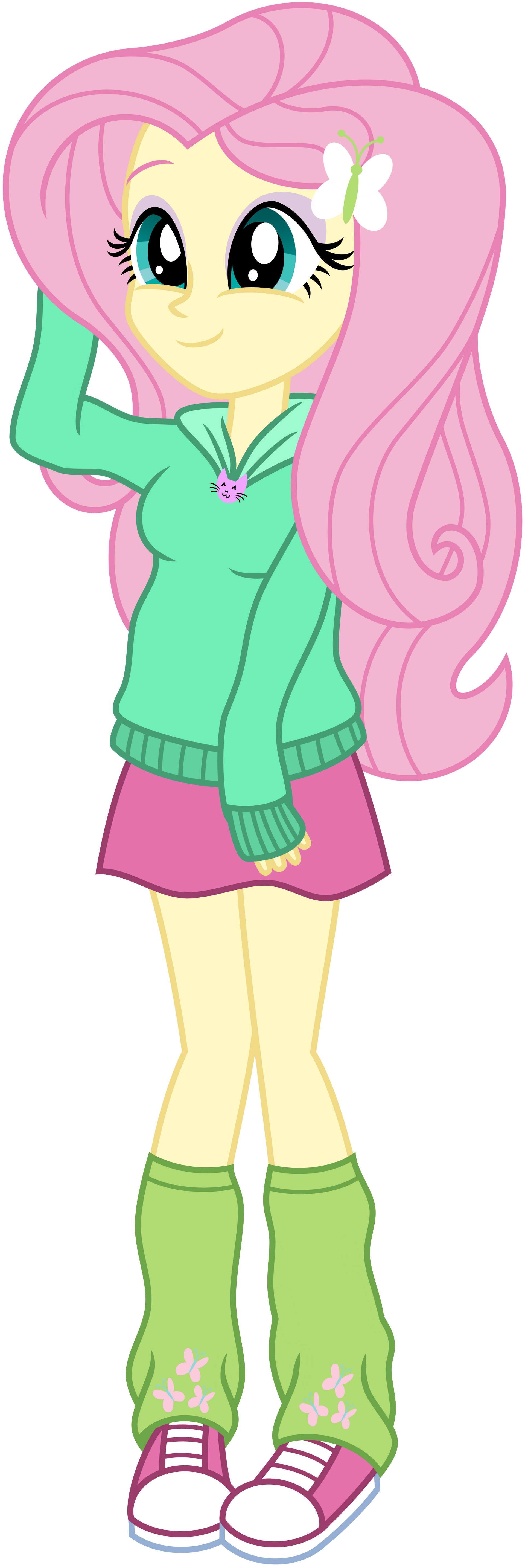 Fall Fashion Fluttershy by EmeraldBlast63 on DeviantArt