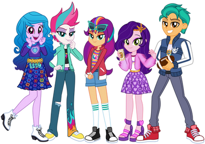 Equestria Girls - Freshmen at Canterlot High