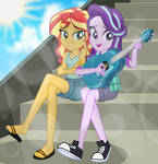 Guitar Gals by EmeraldBlast63