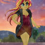 Equestria Girls - Sunset at Sunset