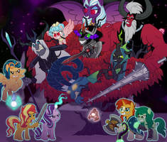 Colossal Clash Through the Netherrealms