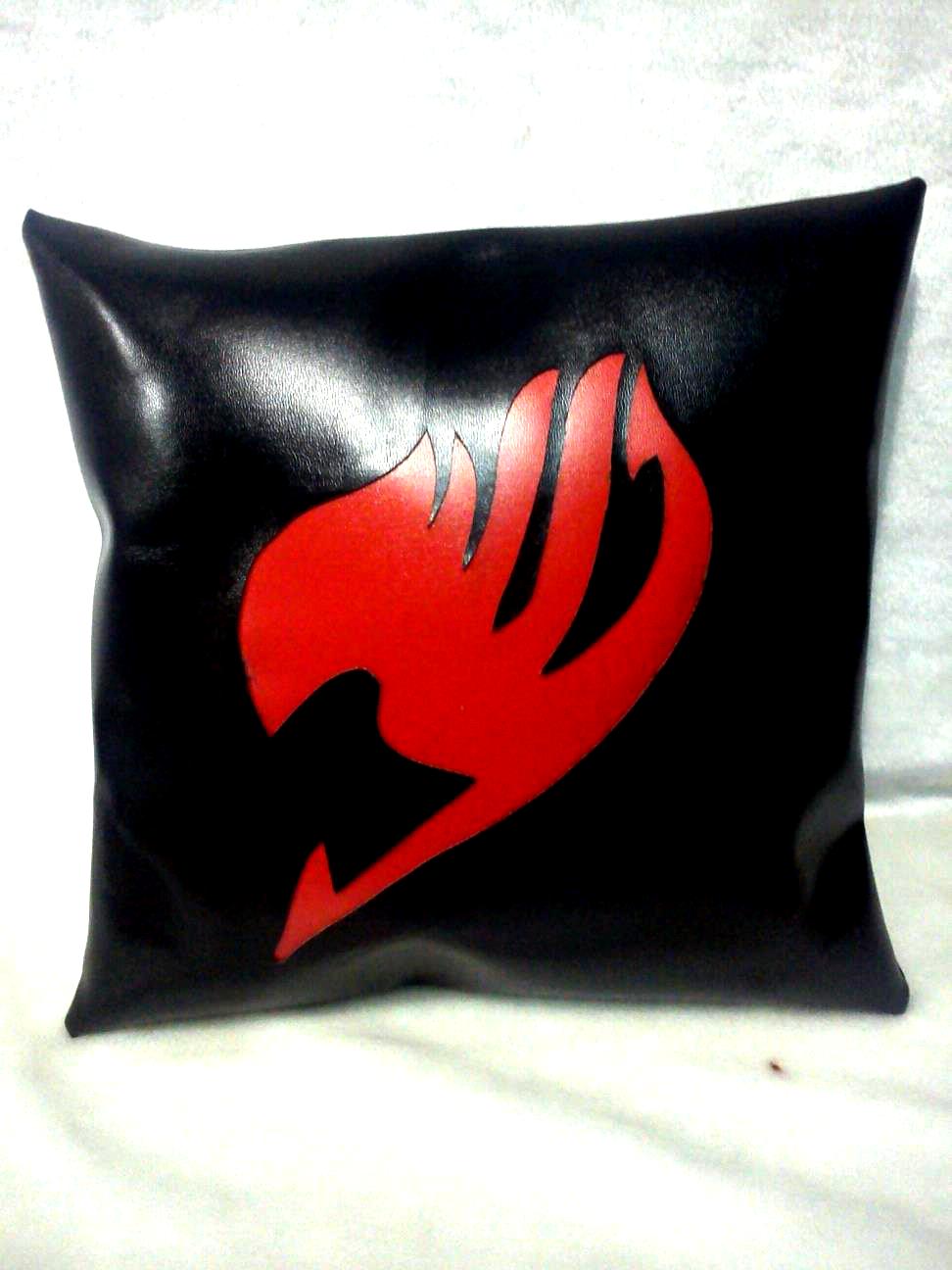 sinthetic leather Fairy Tail logo pillow