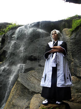 Hitsugaya at the Falls 2