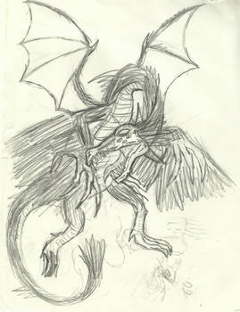 Sketch: The dragon Merdrac