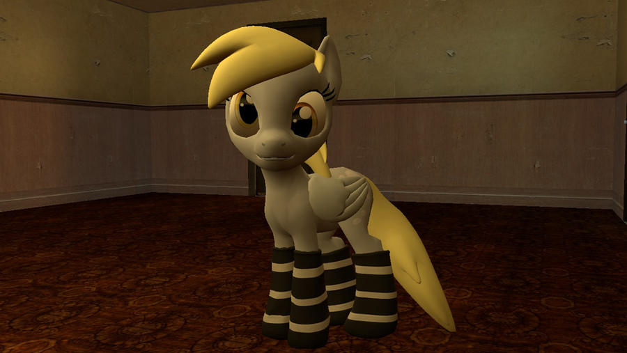 Derpy in socks...