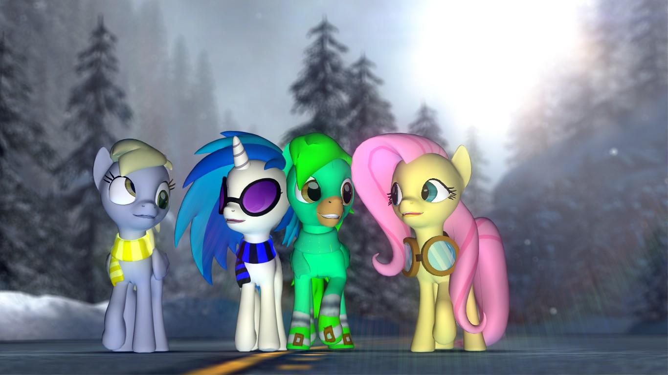 Hanging Out With My Favorite Ponies