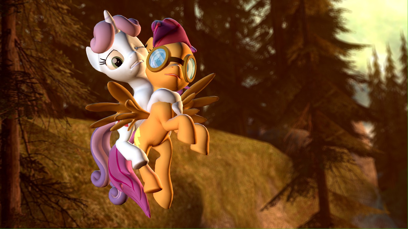 Sweetie Belle's First Flight