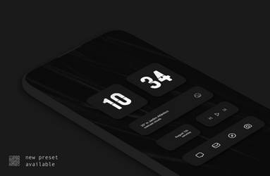 Mono for KLWP 1.1.0 by Doug385
