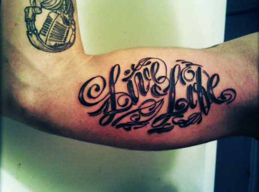 Live Life Tattoo by ngoc50 on DeviantArt Live Life Tattoo by ngoc50 on DeviantArt
