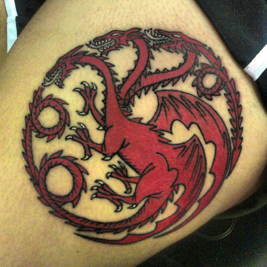 House Targaryen Game Of Thrones Tattoo by ngoc50 on DeviantArt