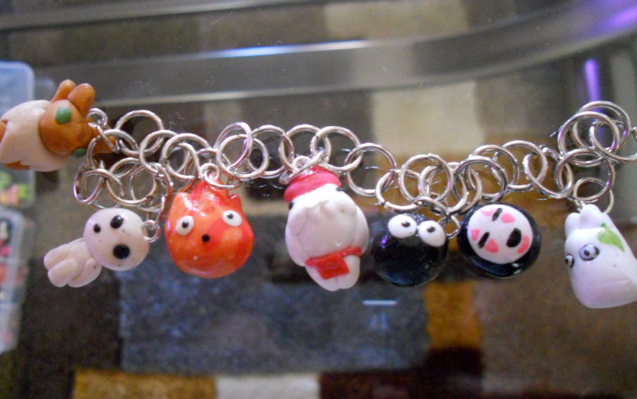 Studio Ghibli Charm Bracelet