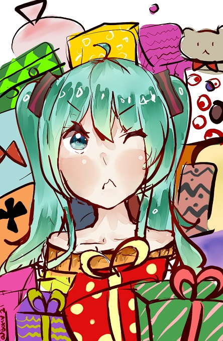 Sankyuu Miku!