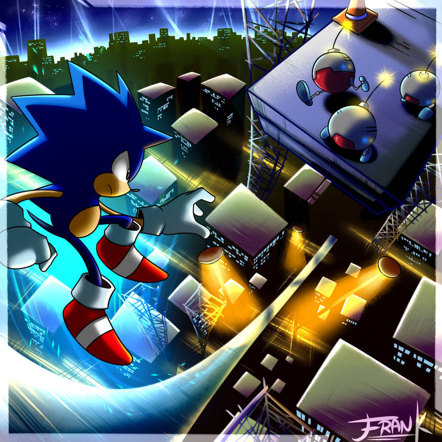 Starlight Zone - Sonic The Hedgehog 1 by FrankWolf14 on DeviantArt