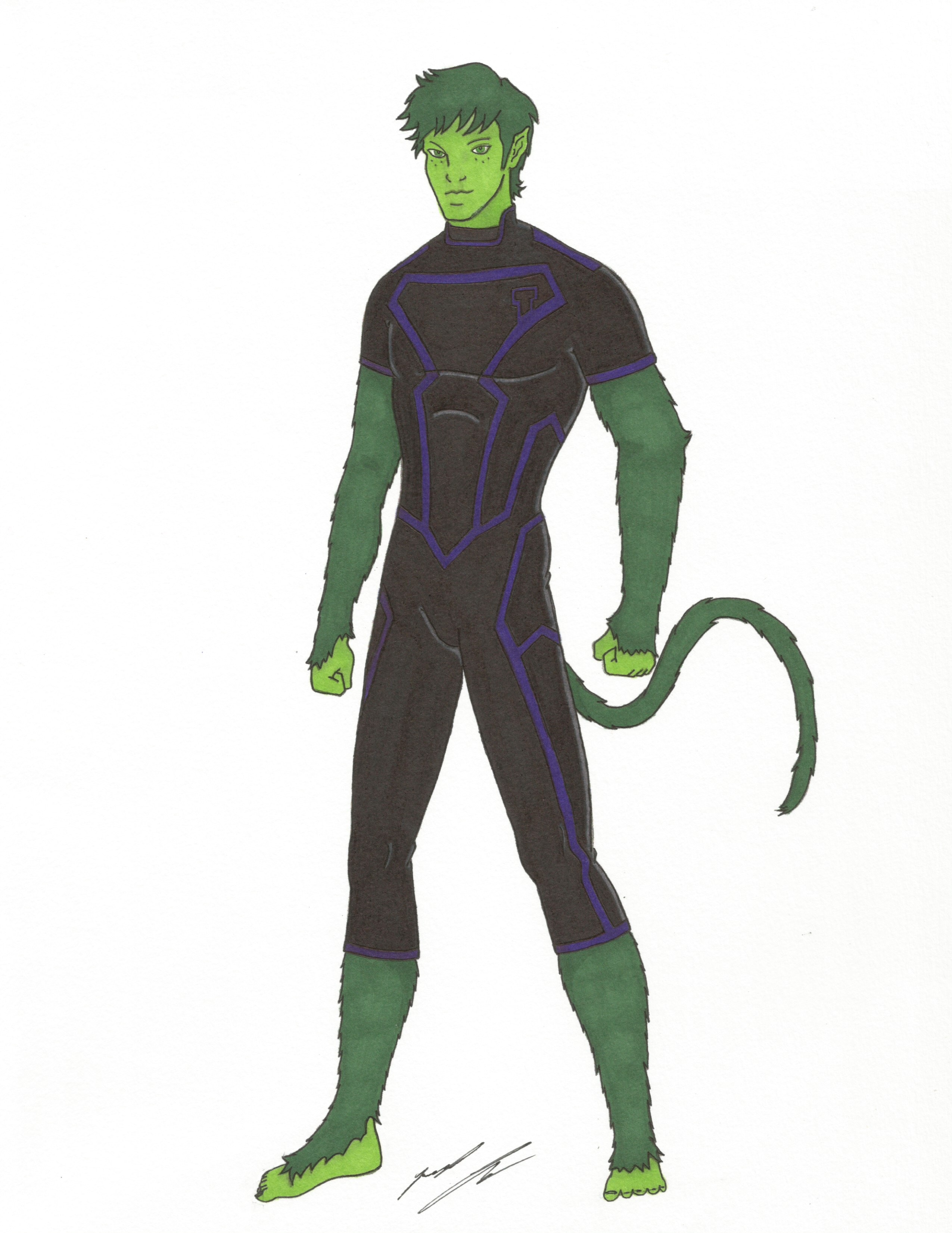 beast boy young justice